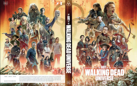 Art Of The Walking Dead Cover